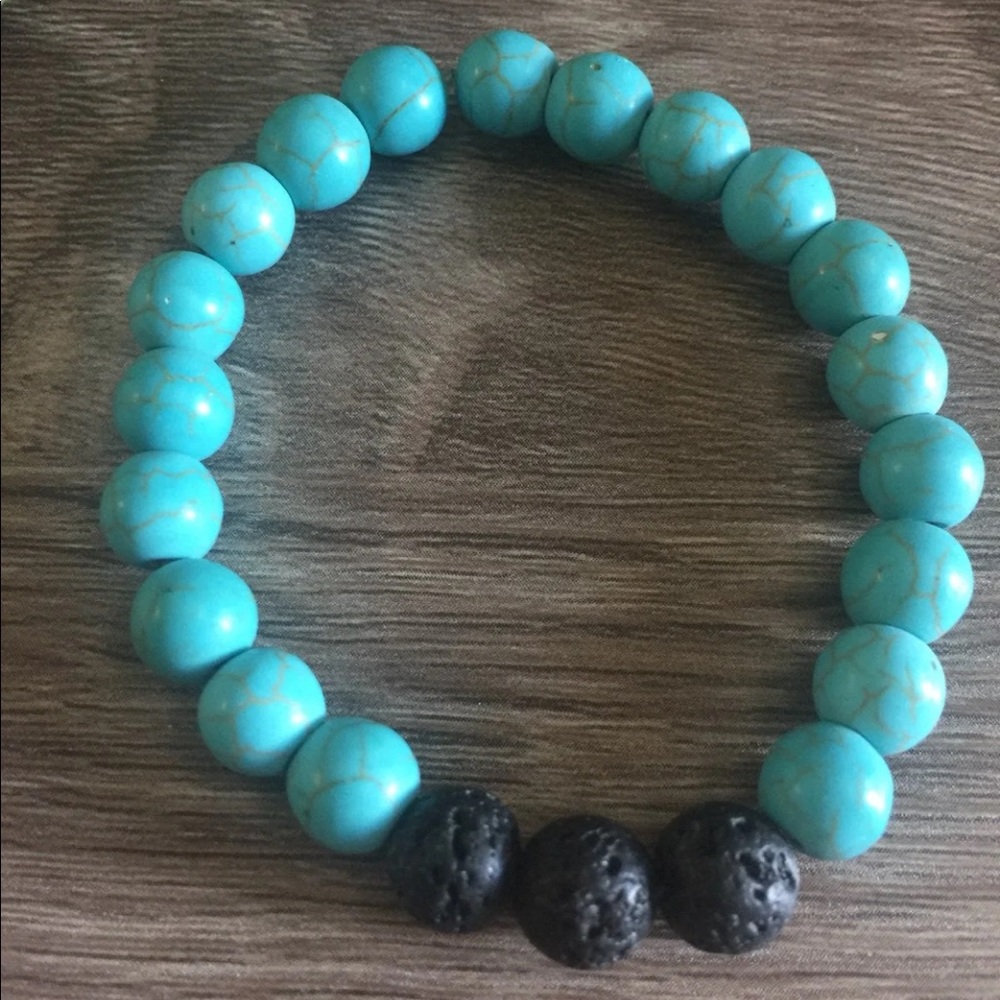 Turquoise Diffuser Bracelet - Picture 2 of 3